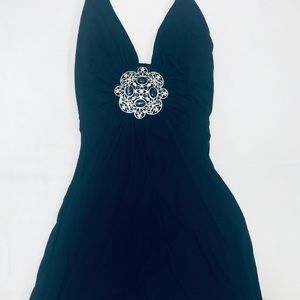Women’s Little Black Halter Dress